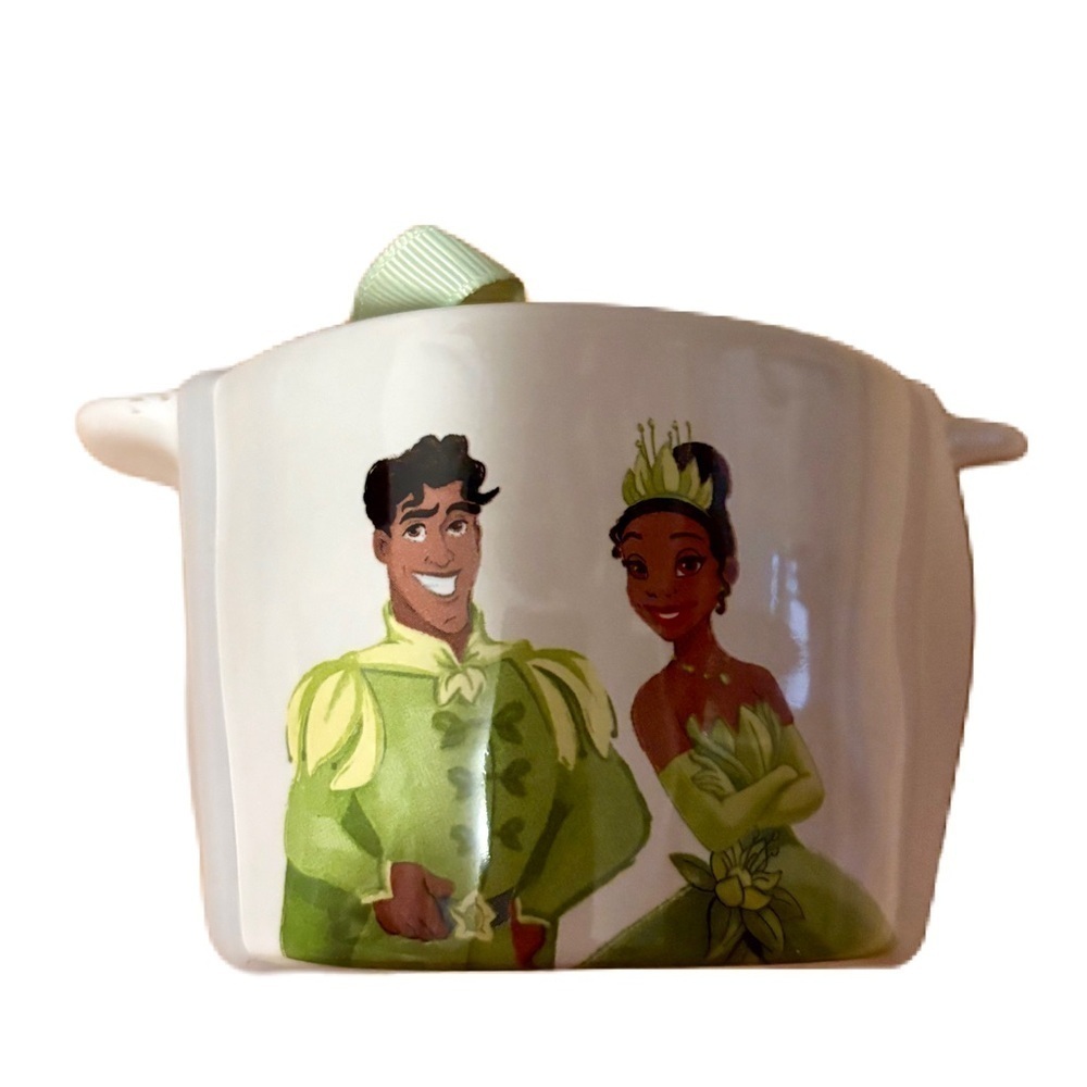 Rae Dunn Princess and the Frog Measuring Cups NEW Disney Ceramic
